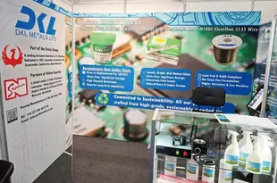 DKL Metals社がイギリスの展示会に出展 ― SN100CVを積極的にPR